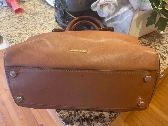 Rebecca Minkoff Midnighter Satchel BAG PURSE (PU900 - Picture 6 of 8